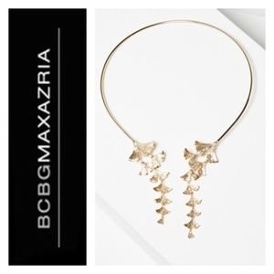 BCBG MAXAZRIA Gingko Open Collar Necklace - NWOT